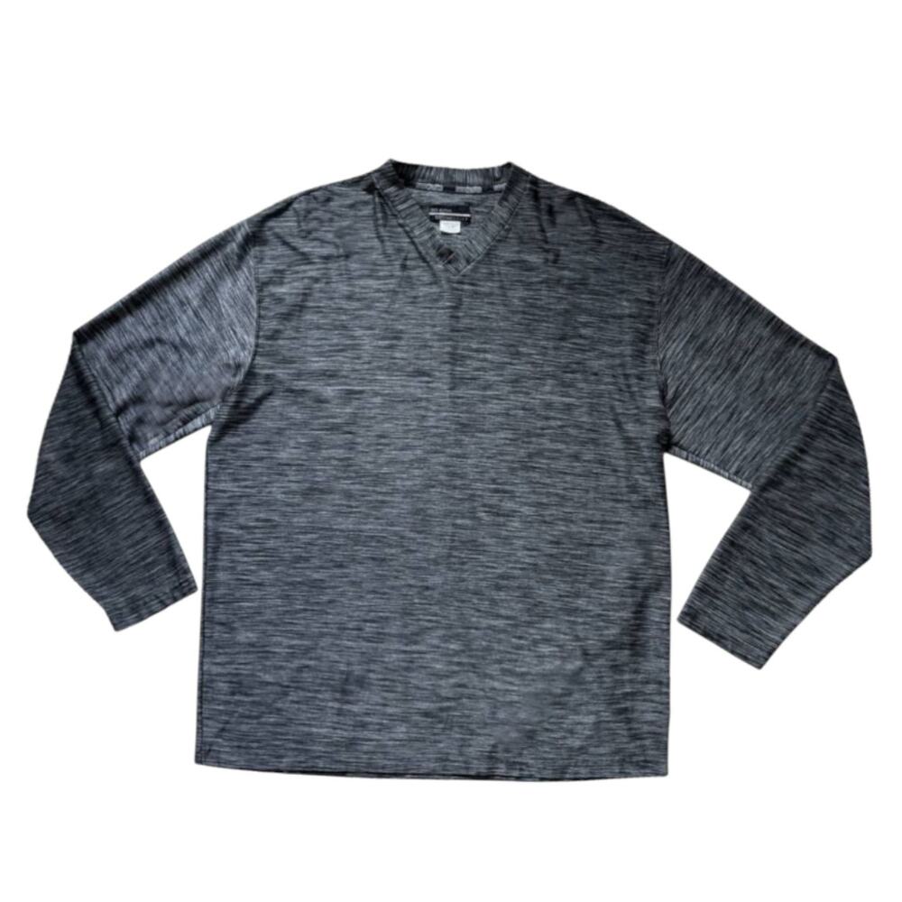 BC Ethic Grey/Black Long-Sleeve Top | Size XL